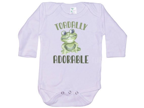 Frog Onesie®, Toadally Adorable, Baby Frog Outfit, Frog Bodysuit, Baby  Shower Gift, Gift for Newborn, Coming Home, Amphibian Onesie®, Toad 