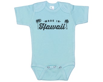 Hawaii Baby Onesie®, Made In Hawaii, Baby Hawaii Outfit, HI Onesie®, Hawaii Apparel, Baby Shower, Gift For Baby, HI Bodysuit, HI Romper