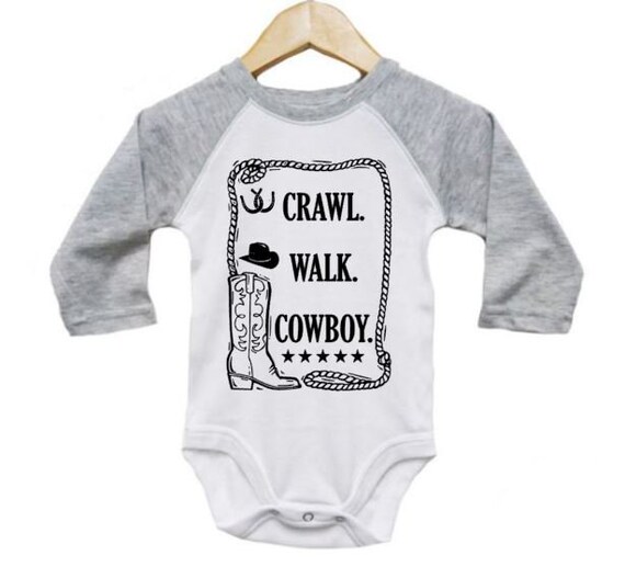 newborn cowboys onesie