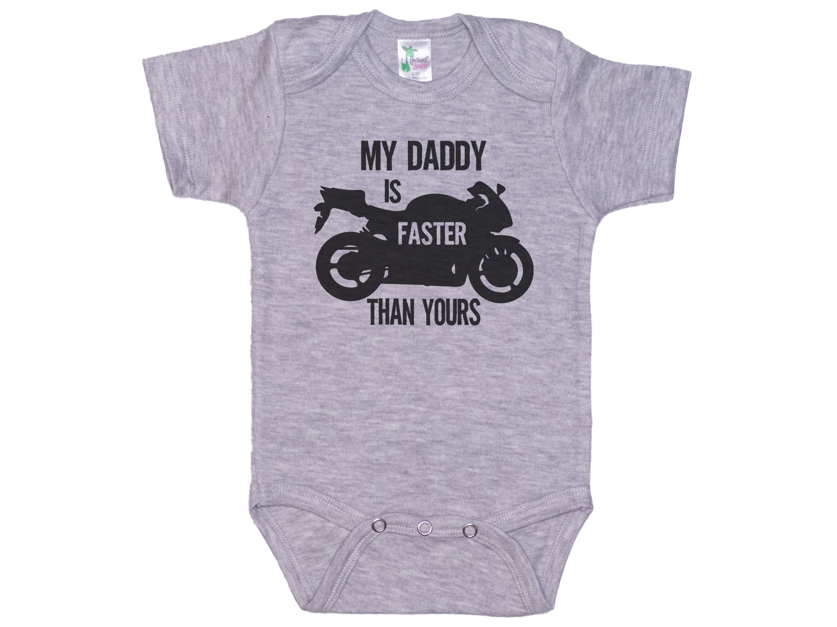 Bodysuit for biker or biker baby-born to be a biker-biker-gift for biker  babies. Short Sleeve Long Sleeve Original Designs Baby Suit