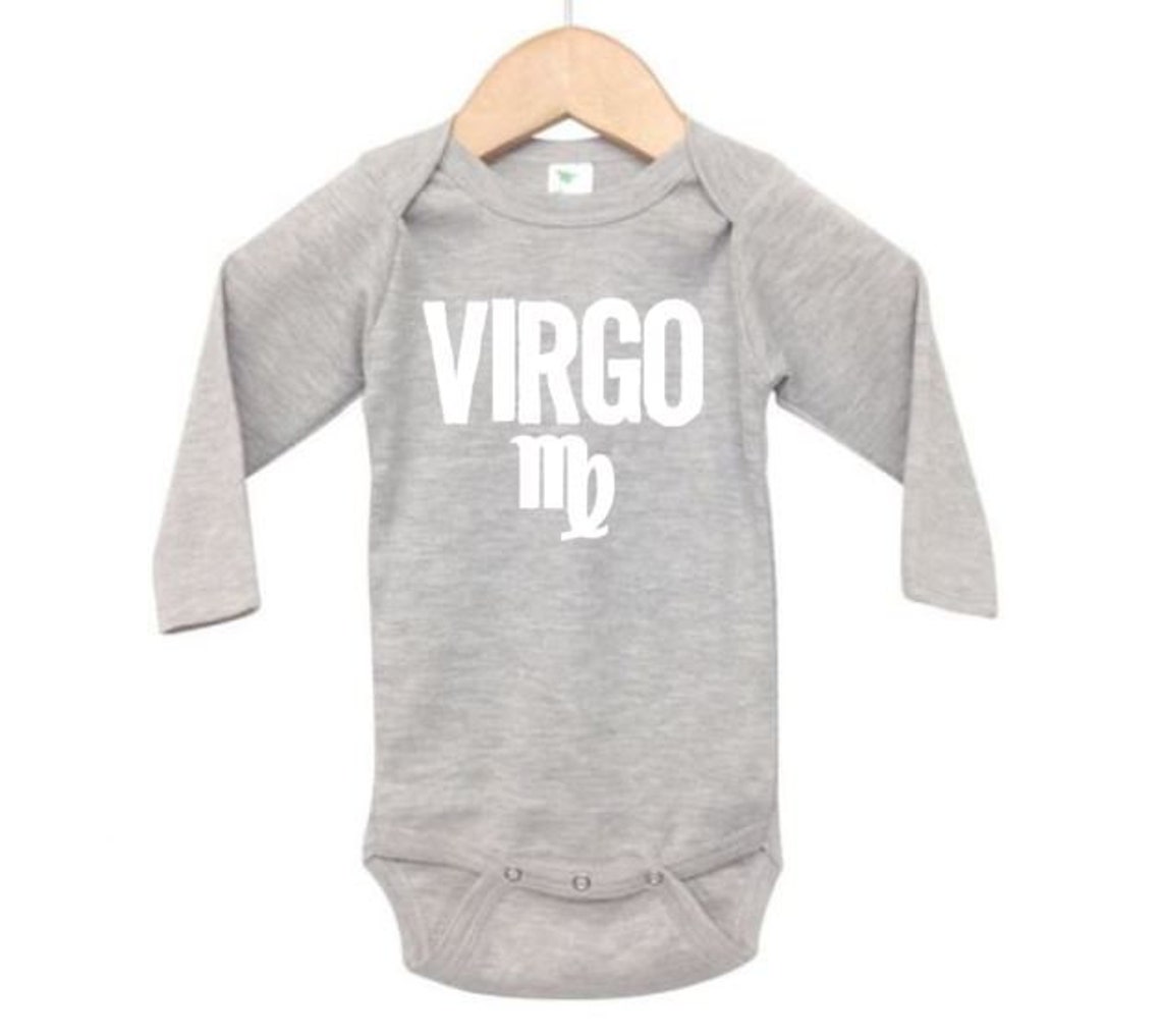Virgo Baby Onesie Virgo Virgo Bodysuit Newborn Virgo Baby Etsy