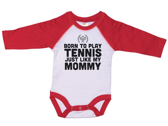 Body Bébé Né Pour Jouer Au Tennis
