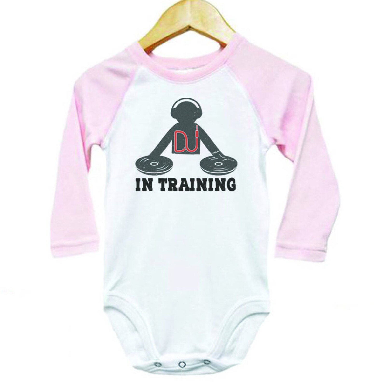 Baby DJ Onesie DJ in Training Baby Gift Music Bodysuit Etsy