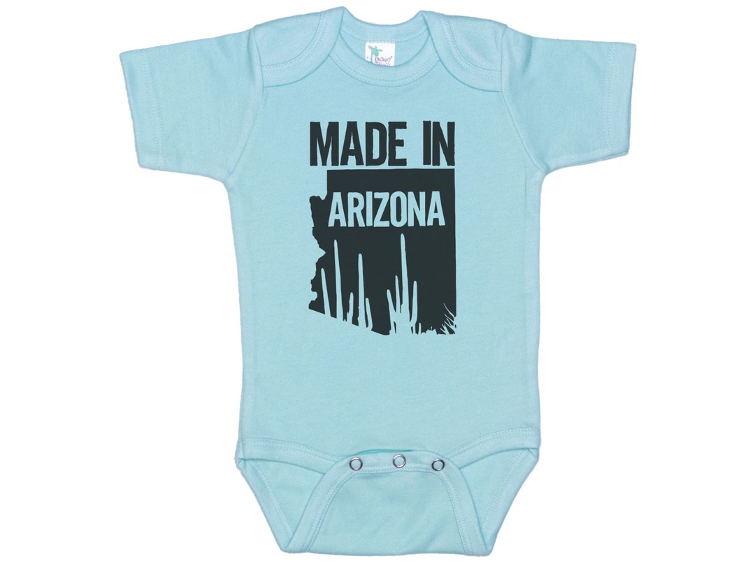 Made in Arizona Baby Arizona Onesie Arizona Baby AZ Baby - Etsy