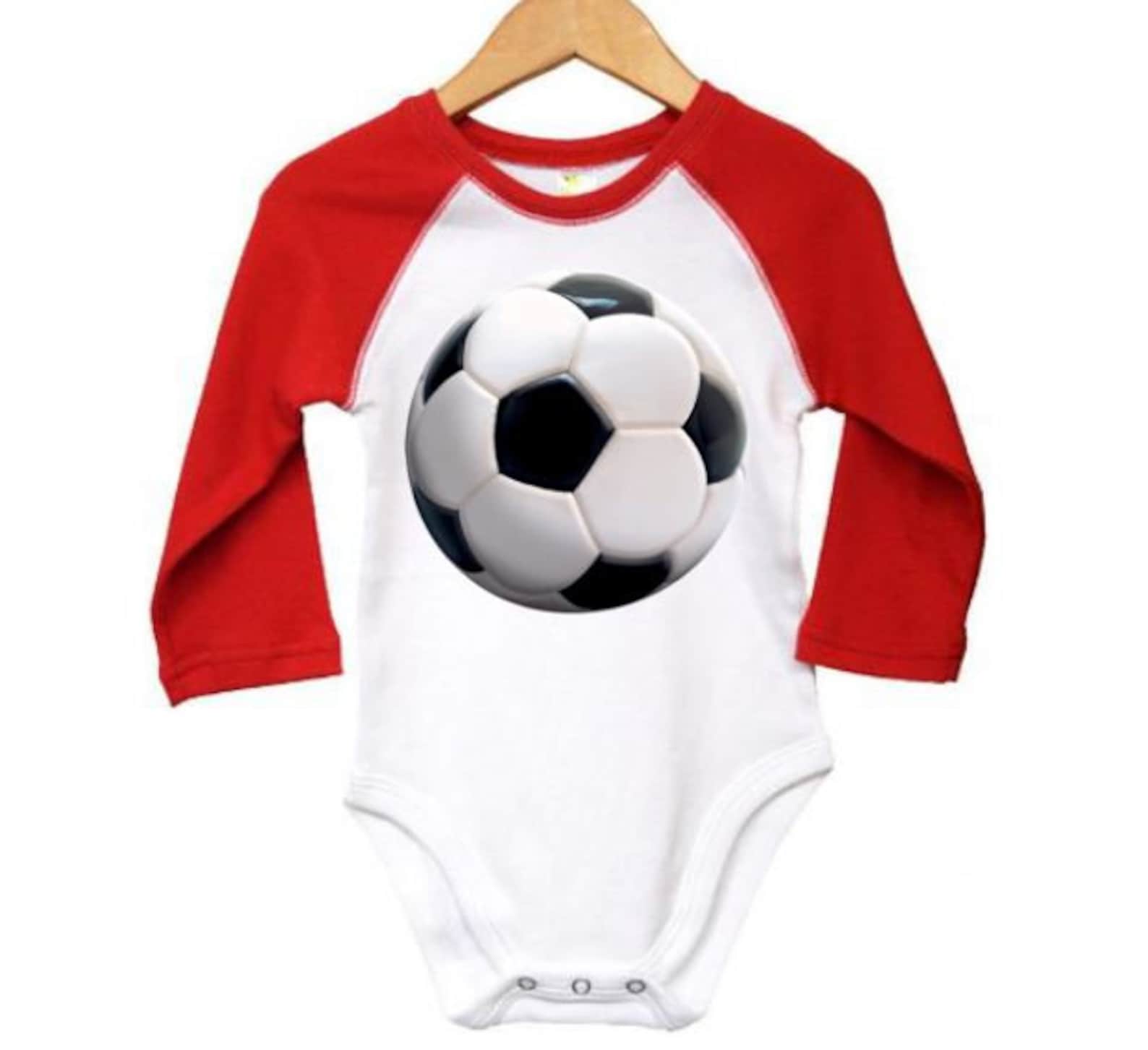 Soccer Onesie Soccer Ball Baby Soccer Outfit Futbol Etsy