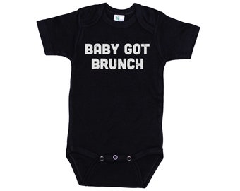 Baby Got Brunch, Brunch Onesie®, Baby Brunch Outfit, Unisex Infant Bodysuit, Baby Shower Gift, Funny Newborn Onesie®, Brunch Outfit, Romper