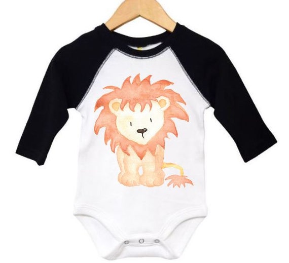 lion romper baby
