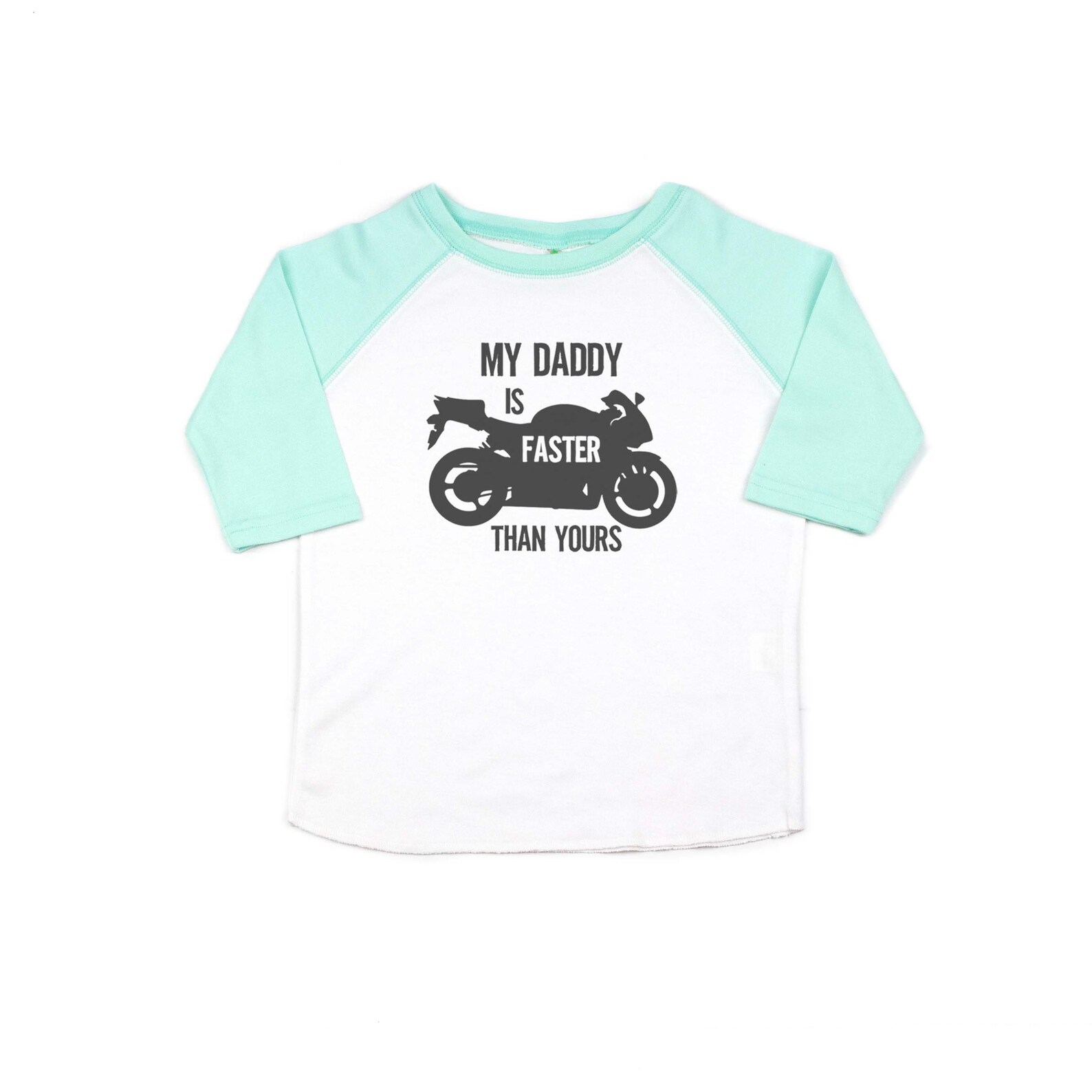 Kids Motorcycle Shirt My Daddy Is Faster Than Yours Street Etsy