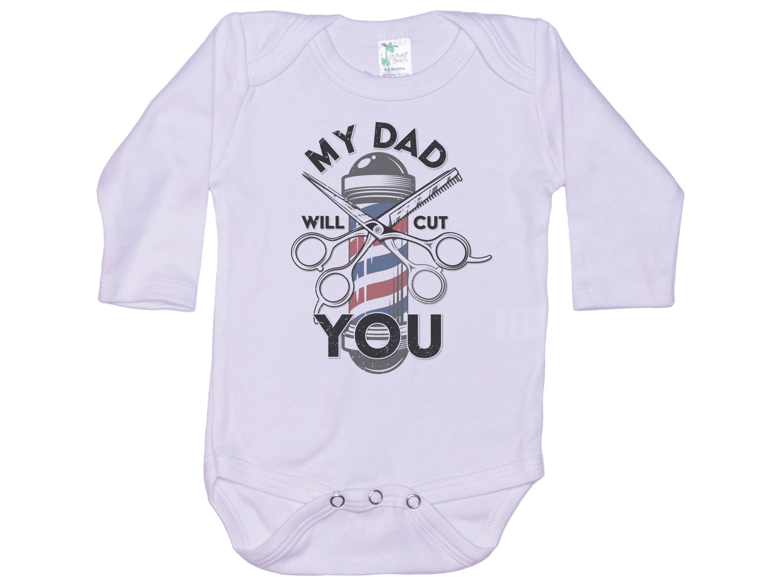 Barber Onesie®, My Dad Will Cut You, Barber Baby Announcement, Baby Barber  Outfit, Hair Stylist Onesie®, Soft, Future Barber, Salon Baby -  Norway