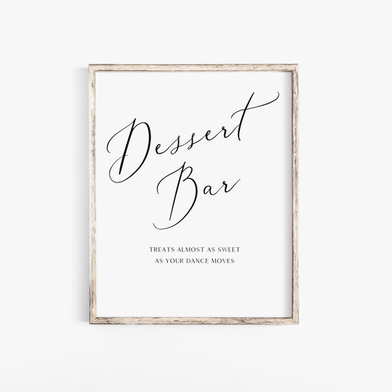 Printable Dessert Bar Sign Printable Dessert Sign Love is | Etsy