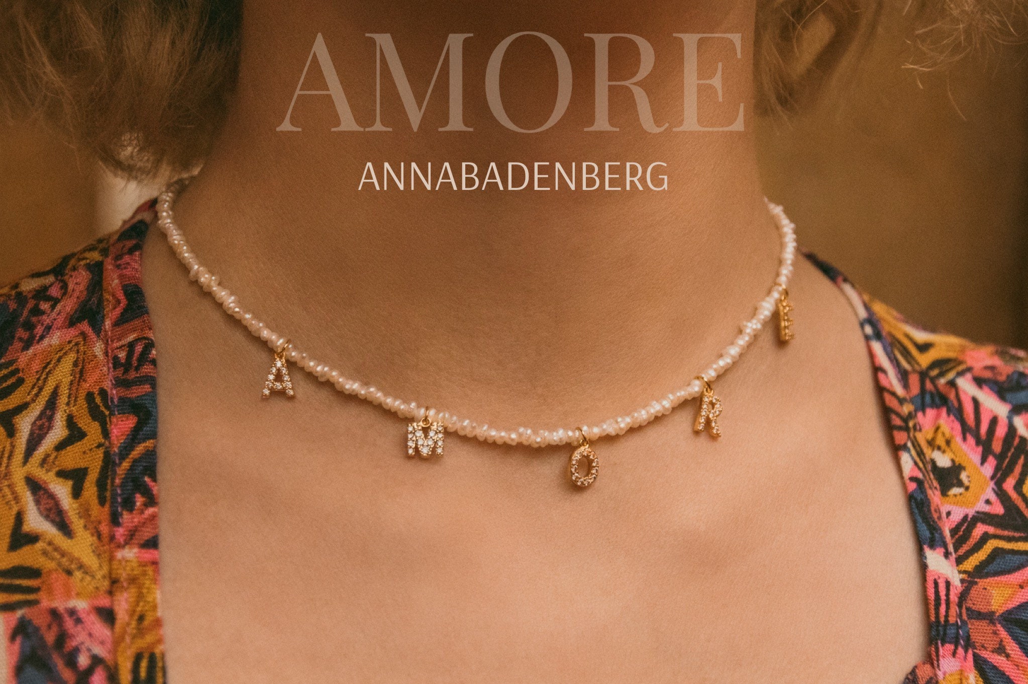 NECKLACE Choker Made of Cultured Pearls in White and Letter Charms  Gold-plated With Zirconia. All Metals Sterling Silver, 18k Gold Plated -  Etsy