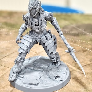 Horizon Zero Dawn - Figura impressa em 3D da Aloy