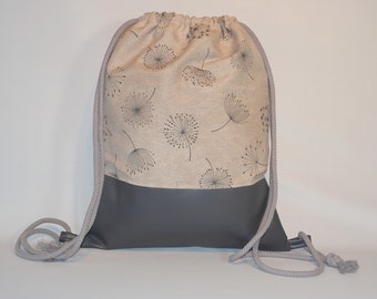 Rucksack Turnbeutel Pusteblume