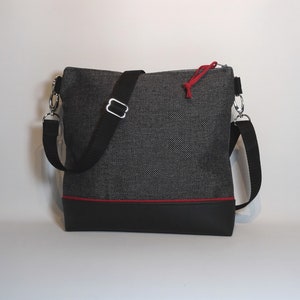 Umhängetasche Möbelstoff, Handtasche Damen, Tasche,Schultertasche