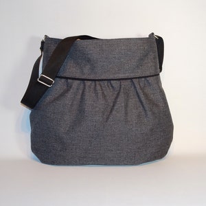 Shoulder bag UNI grey handbag grey shoulder bag ladies