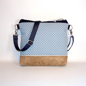 Shoulder bag blue handbag ladies shoulder bag ladies