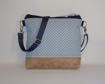 Shoulder bag blue handbag women shoulder bag women
