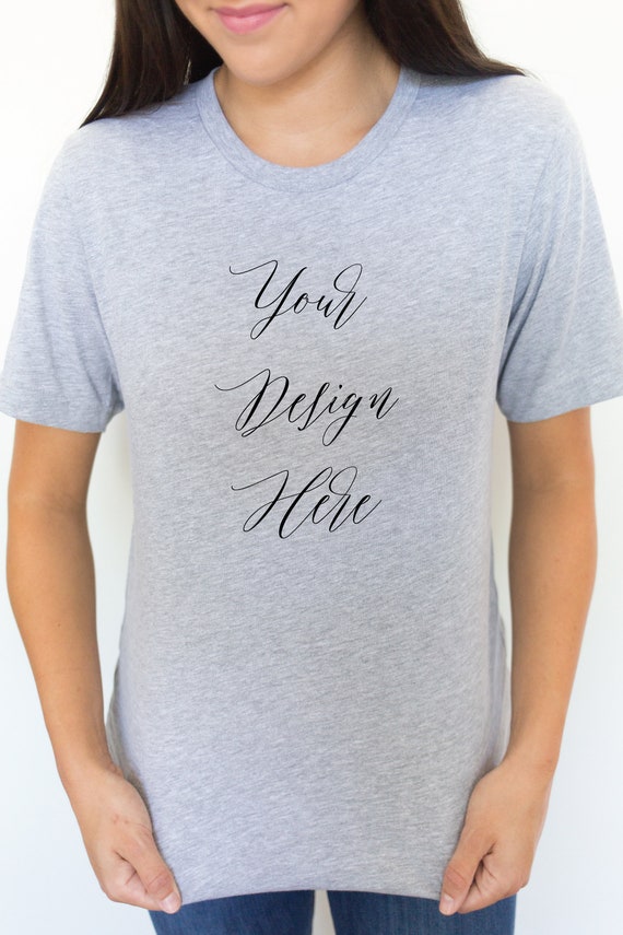 bella canvas 3001 athletic heather