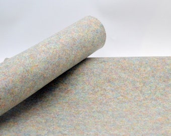 GP 21,90 Euro/qm Recycling Filz Confetti 4mm Filz multicolor Filz aus PET-Flaschen bunt 4 mm Recycling Filz Plastik Rolls ca. 50 x 100 cm