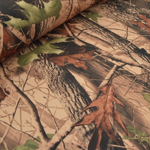 Softshell bedruckt mit Waldmotiv wasserabweisend Softshell Camouflage Meterware Softshell Tarnmuster Jägerstoff image 2