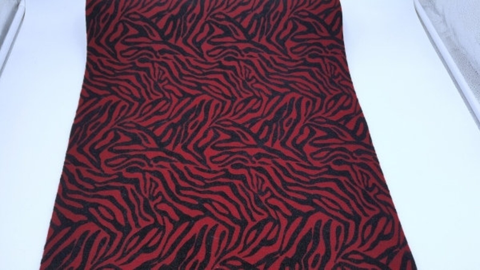 Filz bordeaux mit Zebramuster Filz im Zebra Design | Etsy