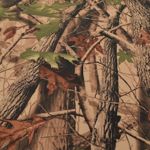 Softshell bedruckt mit Waldmotiv wasserabweisend Softshell Camouflage Meterware Softshell Tarnmuster Jägerstoff image 1