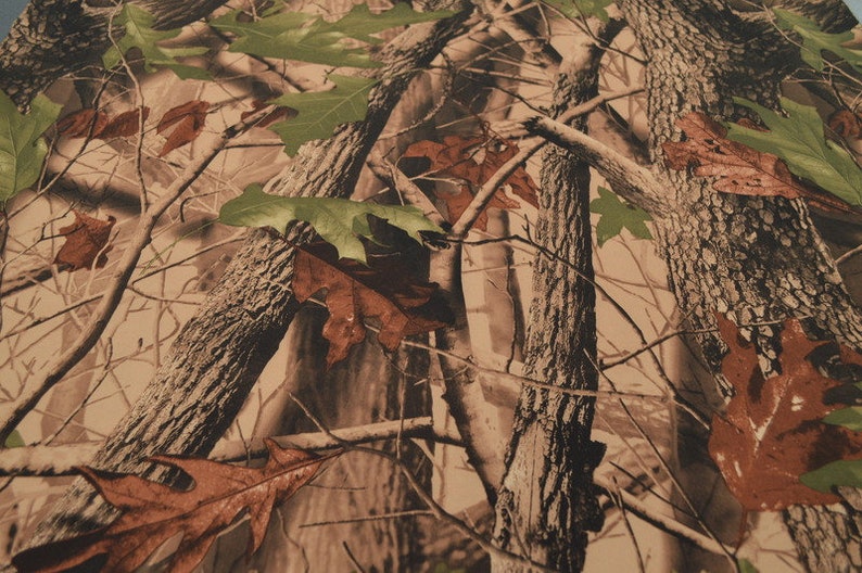 Softshell bedruckt mit Waldmotiv wasserabweisend Softshell Camouflage Meterware Softshell Tarnmuster Jägerstoff image 1