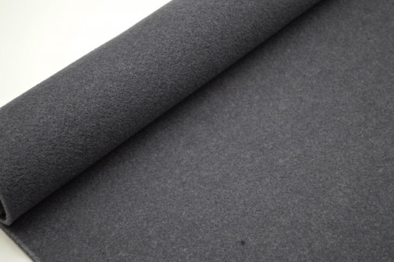 GP 19,00- Euro/qm Filz Grau Wollfilz Steingrauer Filz uni 3mm dicker Filz grauer Bastelfilz Taschenfilz 3mm grau 329 Rolls ca. 50 x 100 cm