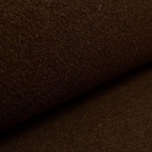 GP 19,- Euro/qm - Wollfilz 3mm Schwarzbraun Filz Taschenfilz dunkelbraun melange Wollfiz dunkelbraun Filz Tweed 004 Rolls ca. 50 x 100 cm