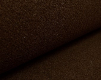 GP 19,- Euro/qm - Wollfilz 3mm Schwarzbraun Filz Taschenfilz dunkelbraun melange Wollfiz dunkelbraun Filz Tweed 004 Rolls ca. 50 x 100 cm