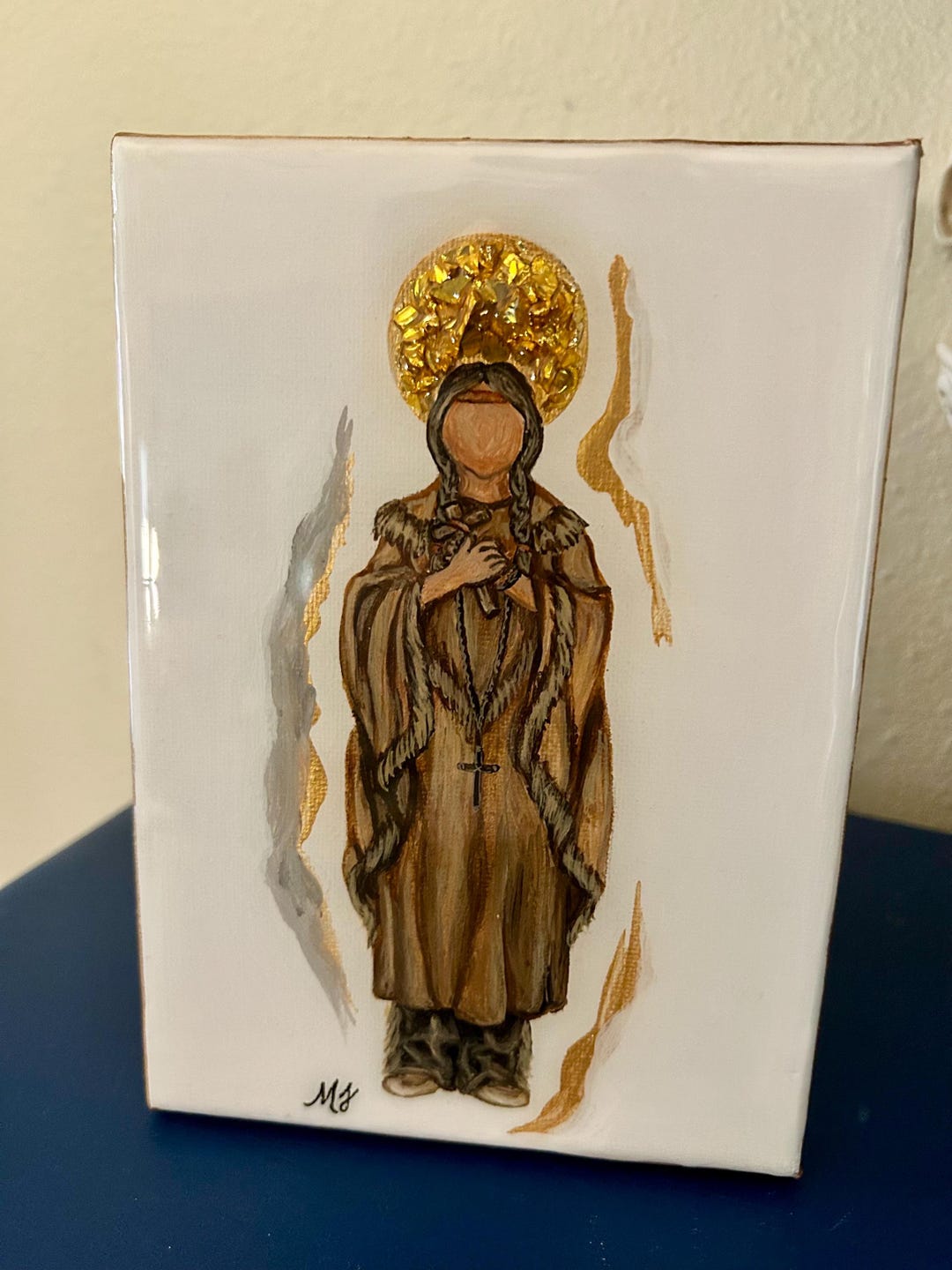 St. Kateri Tekakwitha Painting - Etsy