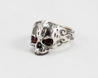 Steampunk Skull Ring without jaw