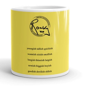 Jus an ish... Tazza da Rocky Flintstone;