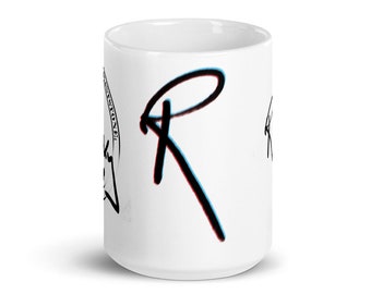Ceramic Mug With a Rocky Flintstone Signature; - Etsy