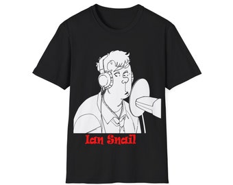 Ian Snail of Steeles Pots and Pans Unisex Softstyle T-Shirt by Belinda Blinked from Rocky Flintstone.