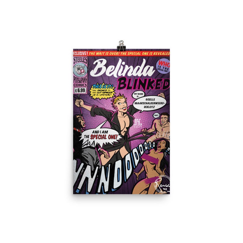 A Belinda Blinked The Special One revealed Poster with free shipping. image 3