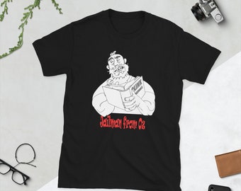 Jailman from Oz Short-Sleeve Unisex T-Shirt By Rocky Flintstone and Belinda Blinked.