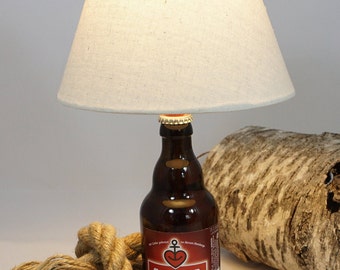 Lamp filled, bottle lamp, decorative lamp