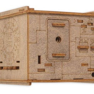 Escape room spel, spacebox, bordspel, gezelschapsspel, kerstcadeau, puzzeldoos