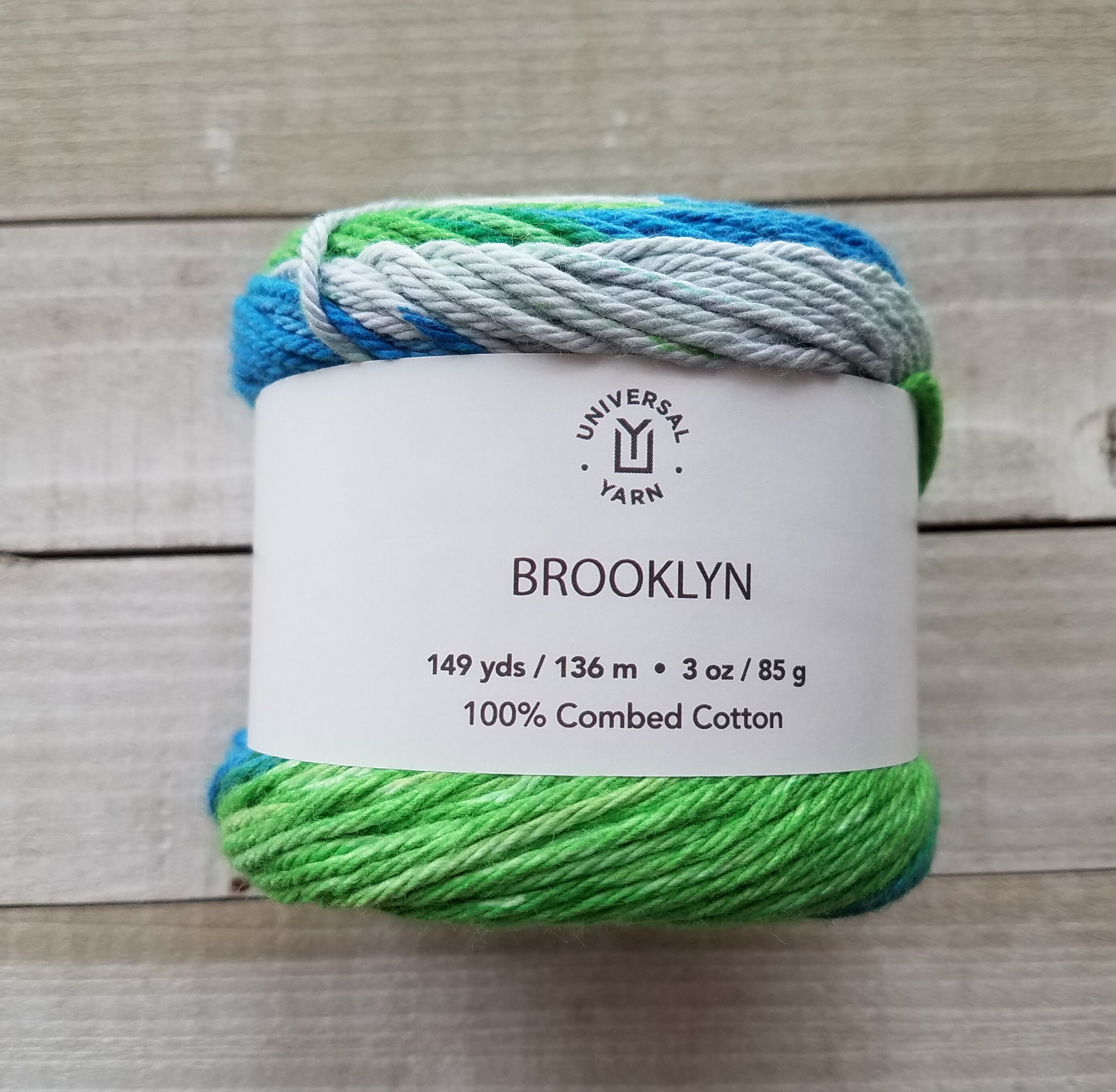 Universal Yarn Brooklyn in Color 0005 100 Combed Cotton Etsy