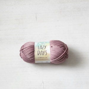 Lion Brand Lazy Days Yarn in Woodrose, Blush Yarn, Crochet Yarn, Knitting Yarn