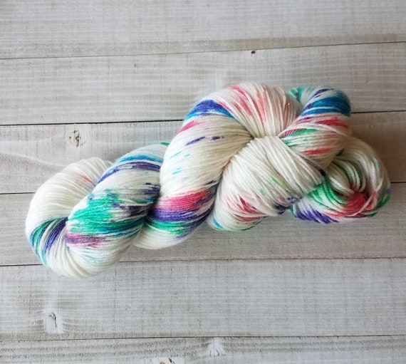 hand dyed sock yarn etsy