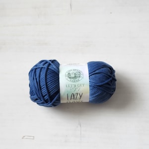 Lion Brand Yarn, Lazy Days in Bluebell, Worsted Weight Yarn, Crochet Yarn, Knitting Yarn, Yarn