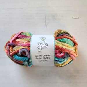 1 Skein 8 Skeins Available in 2 Colors Baby Bee Adore-a-ball Yarn