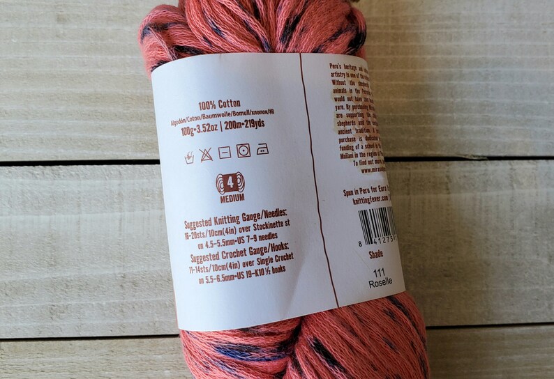 Crochet Yarn Peruvian Cotton Yarn Yarn Mirasol Pima Splash Hand Painted Yarn In 111 Roselle Yarn Hank Knitting Yarn Craft Supplies Tools Kids Crafts Vadel Com