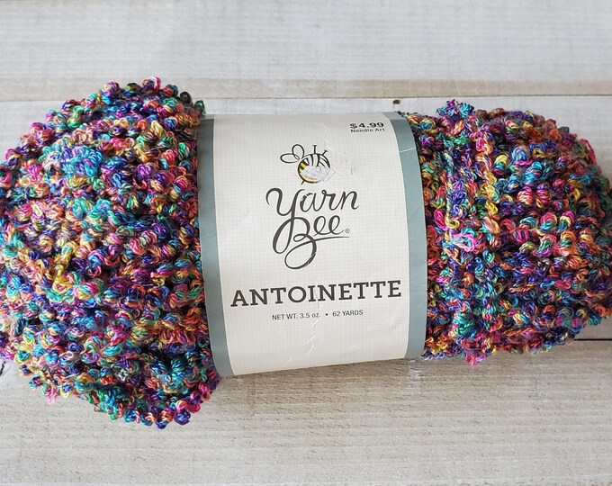 Yarn Bee Yarn in forever Joyful, 3.5oz, 62 Yds, Purple/pink