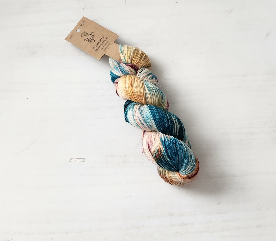 Yarn Bee Authentic Handdyed Luxe Yarn in Horizon Line, Yarn, Knit, Crochet Etsy
