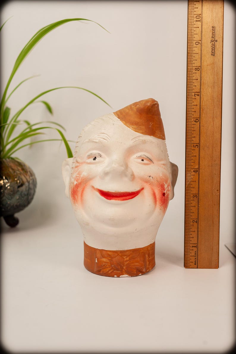 1940s WWII Vintage Hi Buddy Smiling Soldier Grass Head Planter - Etsy