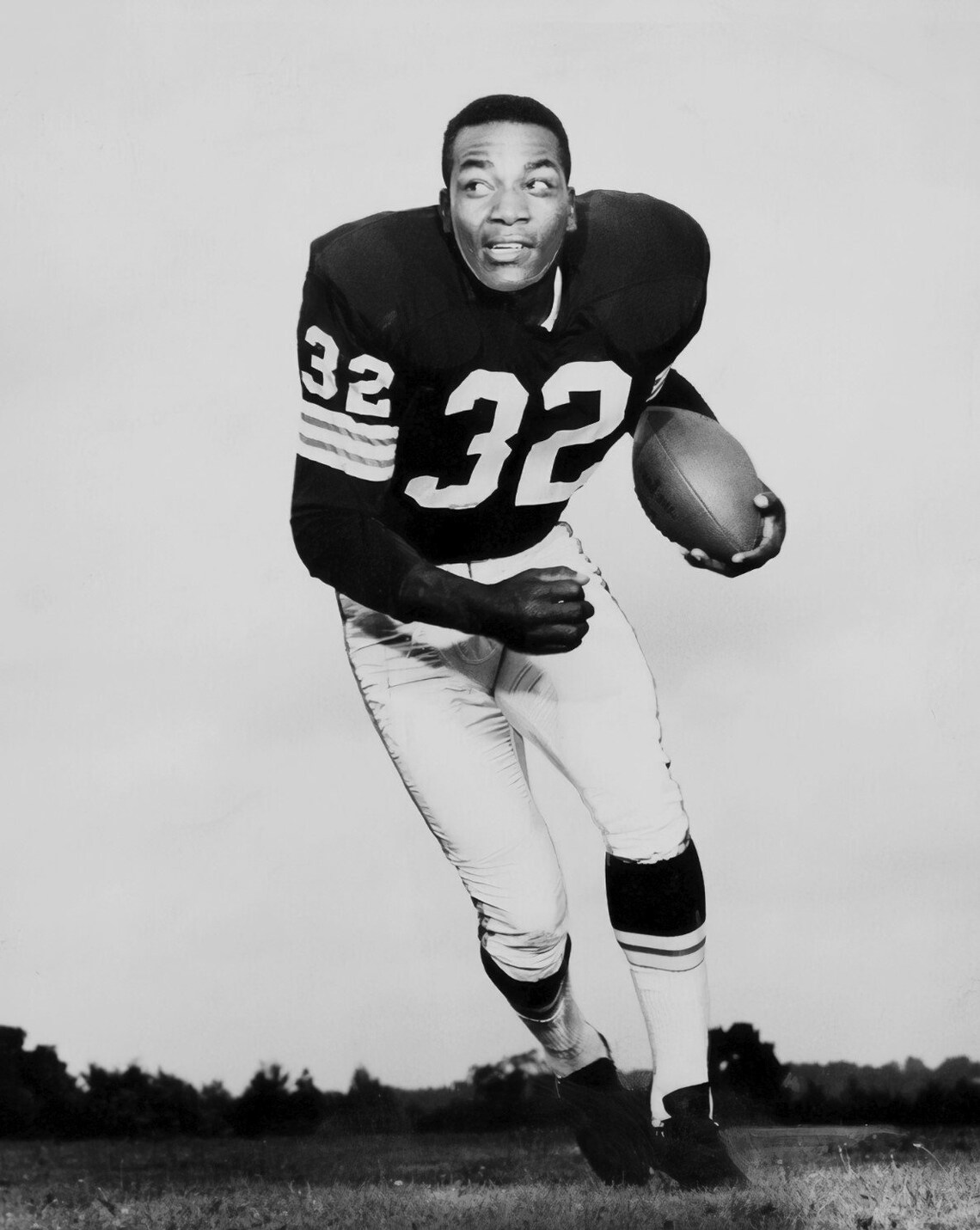 1962 JIM BROWN Cleveland Browns Print Vintage Football Etsy