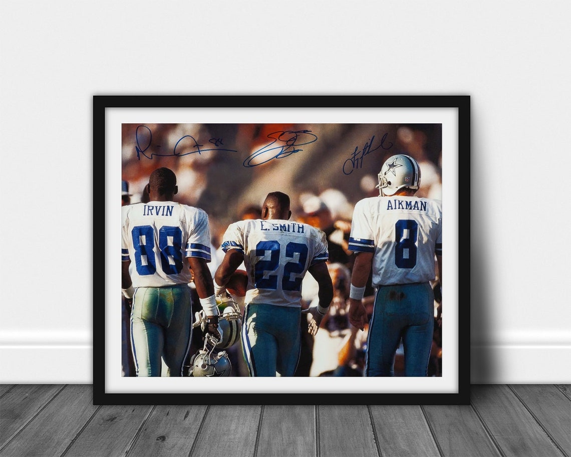 DALLAS COWBOYS Hall of Famers Photo Vintage Football Decor Etsy